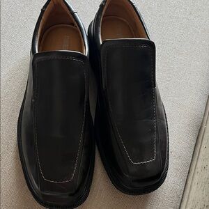 Deer Stags Men's Black Slip-On Loafers